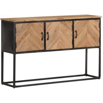 Acacia Massief Vitrine Dressoir 120x30x75