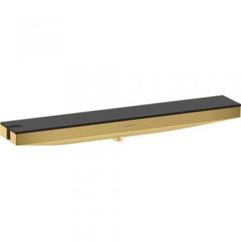 Raccordement mural Hansgrohe Rainfinity Porter 500 avec support de douche gauche or poli