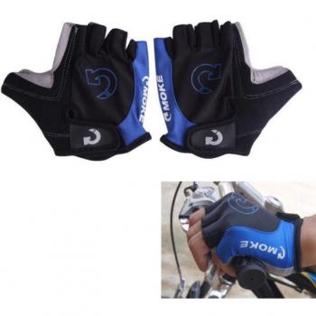 Gants de VTT demi-doigt avec rembourrage en gel
