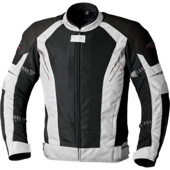 Veste moto RST Vent-XT CE, Veste textile de moto Noir Gris, taille 2XL