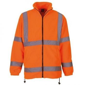Giacca in pile uomo Yoko pesante Hi Vis