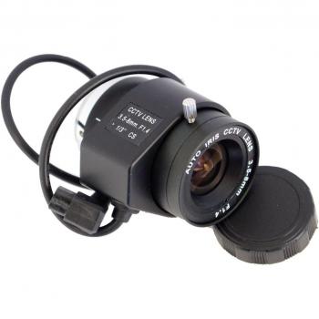 Uvusee 3.5-8mm CS-Mount Auto-Iris Lens for Box CCTV Security Camera