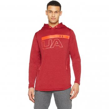 Under Armour MK1 Terry Graphic Hoodie Sudadera, Hombre, Rojo (629), L