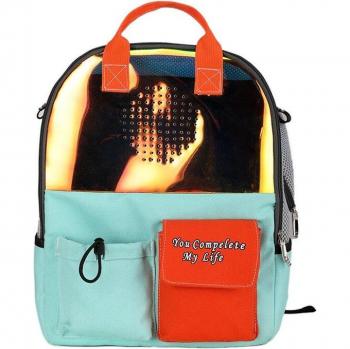 Katzen Rucksack Tragetasche für Haustiere 43x23x34cm