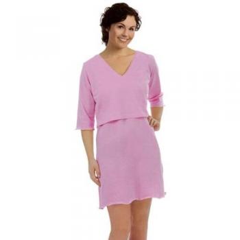 Tessuto Soft Rosa Carriwell Sarah L/XL – Camicia per l'Allattamento