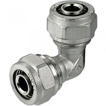 16mm PEX-AL-PEX Pipe Brass Compression Elbow Connector