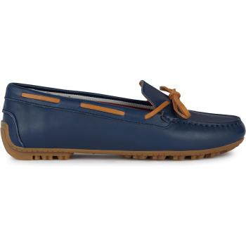 Geox Mocassini Kosmopolis Blu/Camel