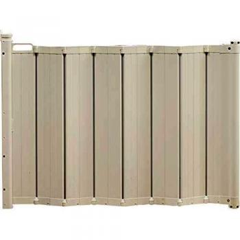 BabyDan GuardMe Extra‑Wide Auto Reversible Door Barrier – White, 55–113.5 cm