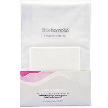 Eco-Friendly Bamboo Cot Sheet Set