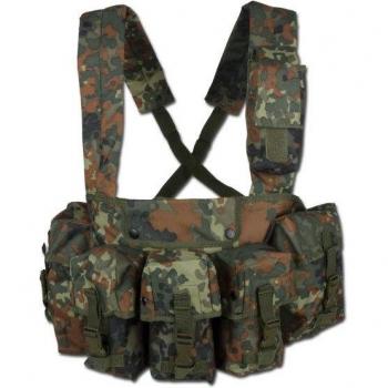 Chaleco Táctico Camuflaje Flecktarn
