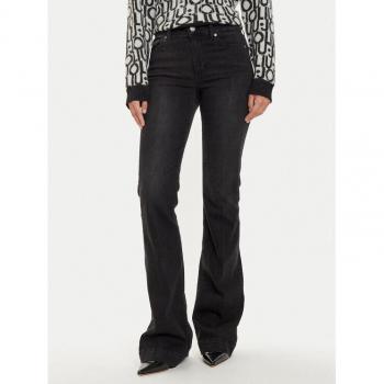 Liu Jo Schwarz Jeans mit Bottom Up Effekt UF4061 DS615