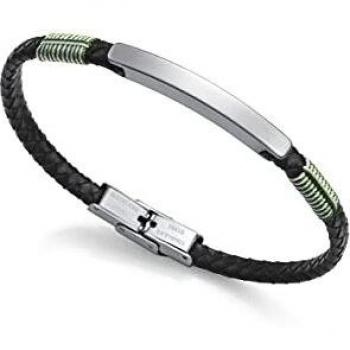 Pulsera Viceroy Air 1316P01010 combinación piel y acero pulido
