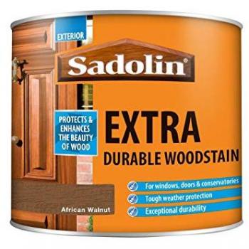 Sadolin Extra Durable Woodstain African Walnut 500ml SAD5028554