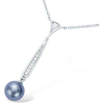 Sissi Rhodium Silver Necklace