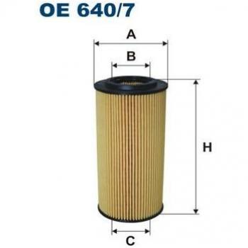 FILTRON Oil Filter OE 640/7