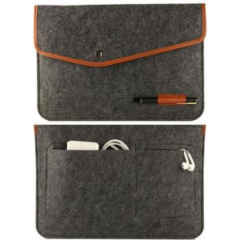 Alfombrilla protectora de fieltro de lana para Macbook Air 11 13 15