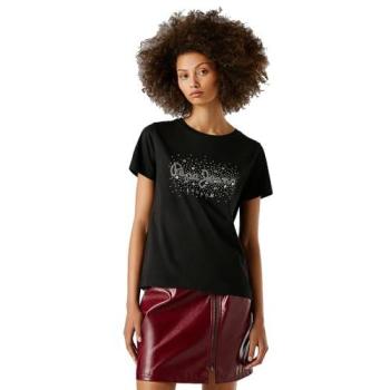 Pepe Jeans Women's Black All-Season Sports T-Shirt