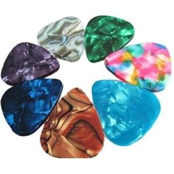 100Pcs Mixed Guitar Picks