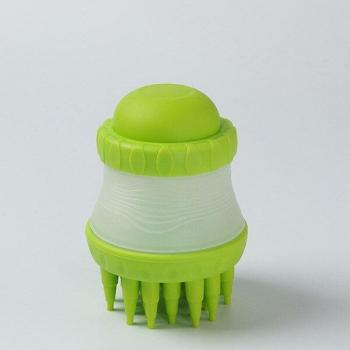 Cepillo de Silicona para Baño de Mascotas