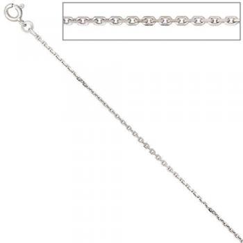 Jobo Damen Ankerkette 333 Weißgold 1,6 mm 42 cm