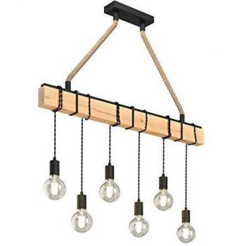Lampada a sospensione 'Cintia' dimmerabile (Vintage) colore Marrone