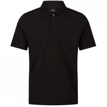 Professional Regatta 65/35 Short Sleeve Polo Black XS