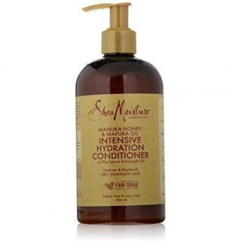 Shea Moisture Après-shampooing Femme Hydratation intense au Miel de Manuka et huile de Mafura 384ml