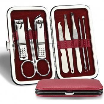 Kit de Manicura y Pedicura de 8 Unidades para Viajar