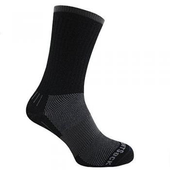 Wrightsock Escape Vandalier-Socke (Crew) – S – Schwarz