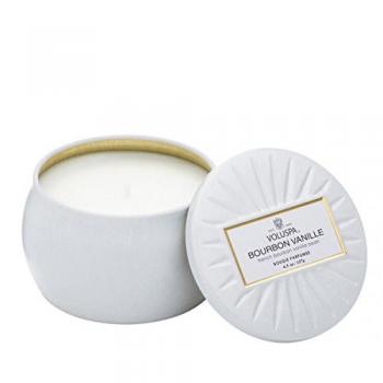 Voluspa Mini Tin Candle French Bourbon Vanilla