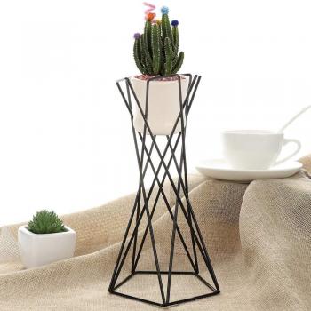 Irregular Geometric Flower Rack