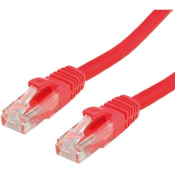 Patchkabel in Rot, Kategorie 6A, UTP, 10 m lang