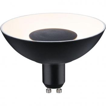 Ampoule LED GU10 4,9 W avec réflecteur sombre (Paulmann)