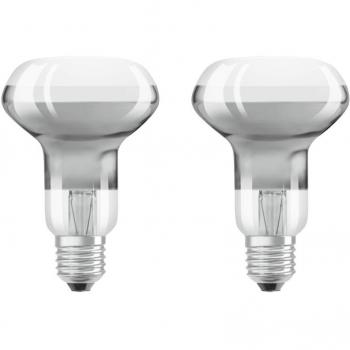 Star Classic R63 – OSRAM LED Reflektor, 30 W Ersatz – 2er Pack Warmweiß 2700 K – E27 – Nicht dimmbar