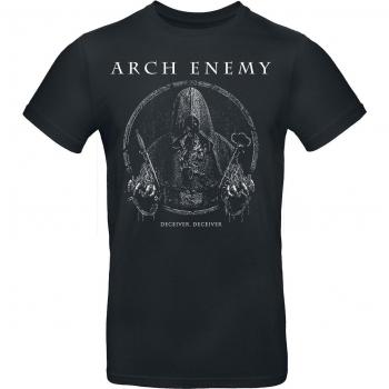 Vêtement masculin : T-Shirt Arch Enemy Deceiver Noir – S à 5XL