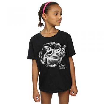 Coton mono noir – T‑shirt enfant Disney « Nightmare Before Christmas »
