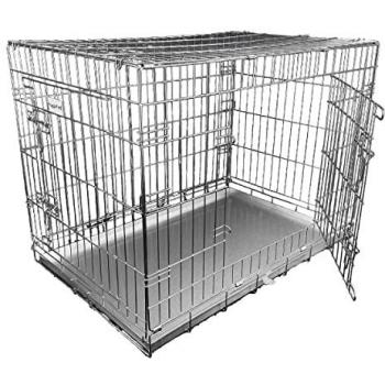 Metal Dog Cage with Tray