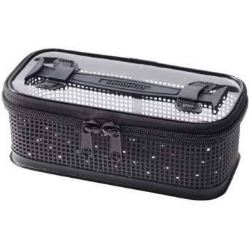 Custodia Lavabile Shimano BK-098U Mesh Size M 26 x 12 x 10 cm Nera