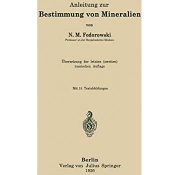 Anleitung zur Bestimmung von Mineralien