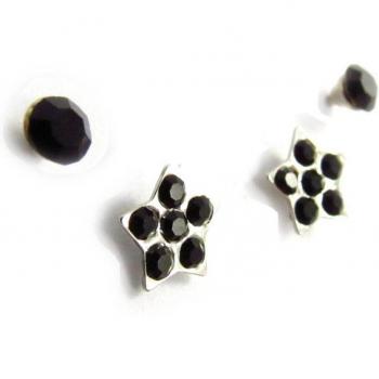 Ensemble de Boucles 'Sissi' Noires