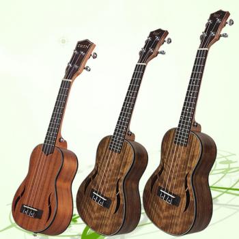 Walnut Wood 4-String Ukulele