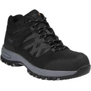 Arenito Regatta Botas 10UK Preta e Cinza
