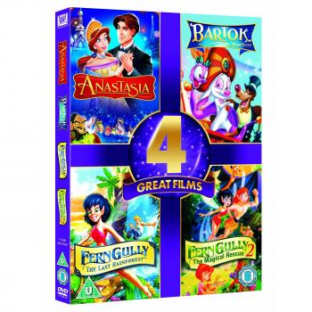 Anastasia/Bartok le Magnifique Ferngully 2 (4 DVD)