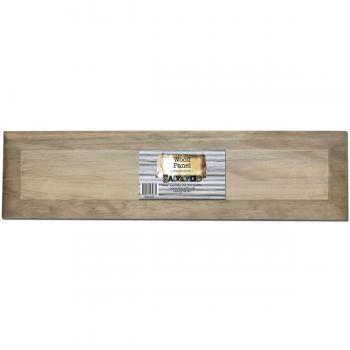 Decorative Weathered Wood Panel Bottle Cap Design