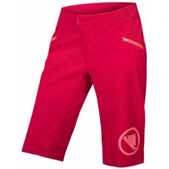 Short Endura Lite Femme VTT Respirant Rouge