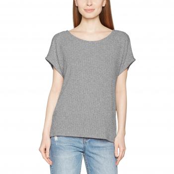 Camiseta VILA Vistama sin Mangas para Mujer, Color Gris Melange, Talla 36