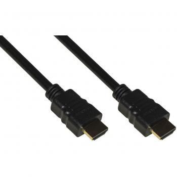 Cavo HDMI 4K 30 metri, 30Hz, 3D + Ethernet, contatti dorati, colore nero