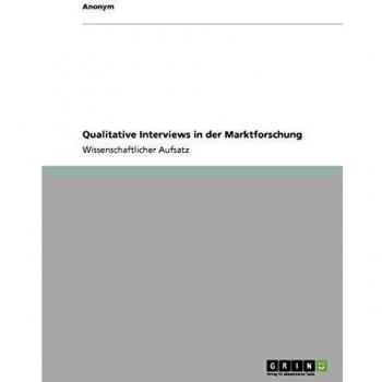 Qualitative Interviews in der Marktforschung