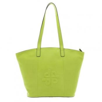 Picard 43 cm Green Leather Shopper