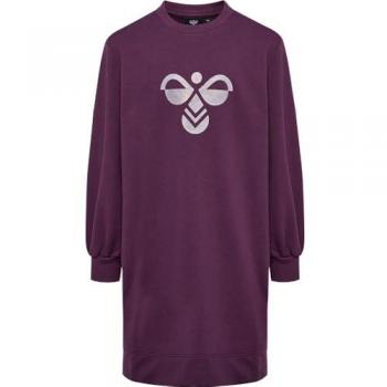 Robe sweat violette Hummel pour fille